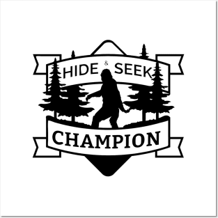 Champion hide Posters and Art